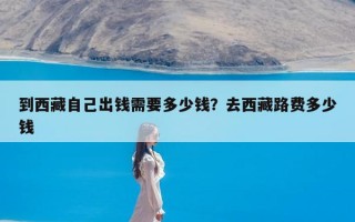 到西藏自己出钱需要多少钱？去西藏路费多少钱