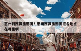 惠州到西藏旅游团？惠州西藏旅游团报名地点在哪里啊