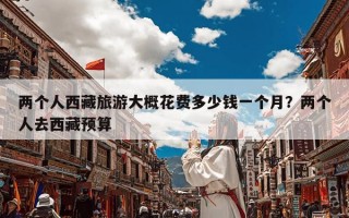 两个人西藏旅游大概花费多少钱一个月？两个人去西藏预算