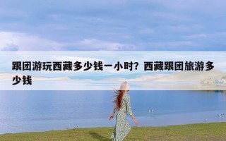 跟团游玩西藏多少钱一小时？西藏跟团旅游多少钱