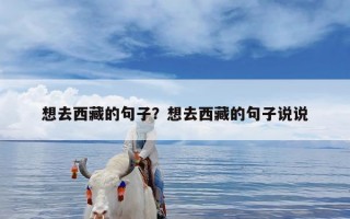 想去西藏的句子？想去西藏的句子说说