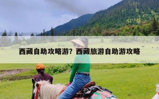 西藏自助攻略游？西藏旅游自助游攻略