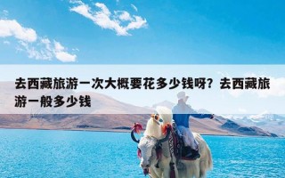 去西藏旅游一次大概要花多少钱呀？去西藏旅游一般多少钱