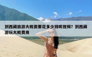 到西藏旅游大概需要花多少钱呢视频？到西藏游玩大概费用