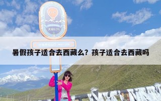暑假孩子适合去西藏么？孩子适合去西藏吗