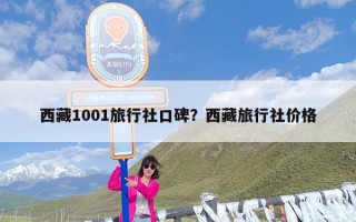 西藏1001旅行社口碑？西藏旅行社价格