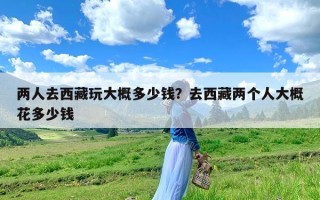 两人去西藏玩大概多少钱？去西藏两个人大概花多少钱