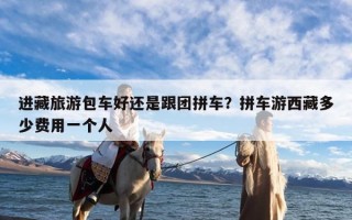 进藏旅游包车好还是跟团拼车？拼车游西藏多少费用一个人