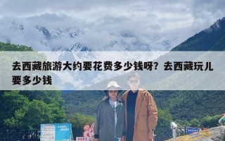 去西藏旅游大约要花费多少钱呀？去西藏玩儿要多少钱