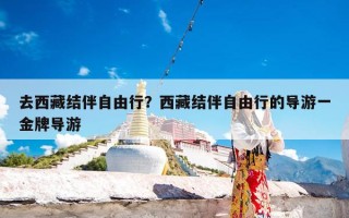去西藏结伴自由行？西藏结伴自由行的导游一金牌导游