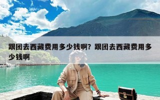 跟团去西藏费用多少钱啊？跟团去西藏费用多少钱啊