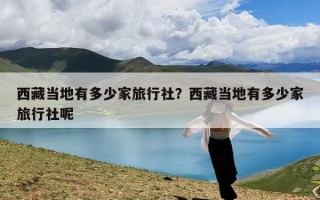 西藏当地有多少家旅行社？西藏当地有多少家旅行社呢