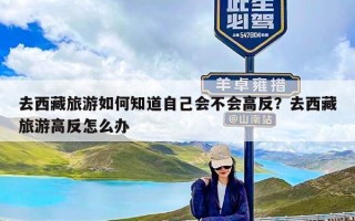 去西藏旅游如何知道自己会不会高反？去西藏旅游高反怎么办
