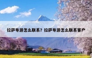 拉萨导游怎么联系？拉萨导游怎么联系客户