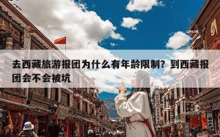 去西藏旅游报团为什么有年龄限制？到西藏报团会不会被坑
