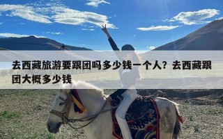 去西藏旅游要跟团吗多少钱一个人？去西藏跟团大概多少钱