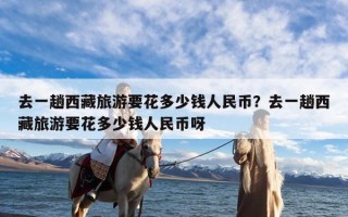 去一趟西藏旅游要花多少钱人民币？去一趟西藏旅游要花多少钱人民币呀