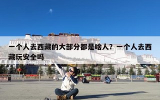 一个人去西藏的大部分都是啥人？一个人去西藏玩安全吗