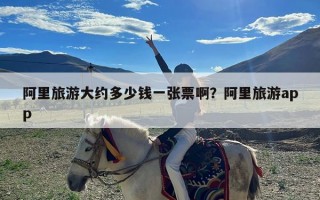 阿里旅游大约多少钱一张票啊？阿里旅游app