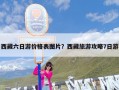 西藏六日游价格表图片？西藏旅游攻略7日游