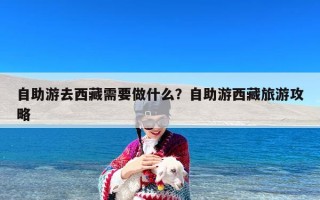 自助游去西藏需要做什么？自助游西藏旅游攻略