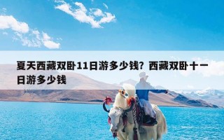 夏天西藏双卧11日游多少钱？西藏双卧十一日游多少钱