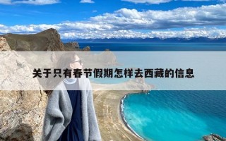 关于只有春节假期怎样去西藏的信息
