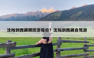 沈阳到西藏跟团游报价？沈阳到西藏自驾游