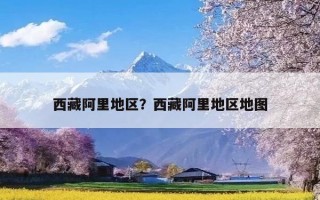 西藏阿里地区？西藏阿里地区地图