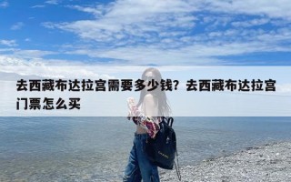 去西藏布达拉宫需要多少钱？去西藏布达拉宫门票怎么买
