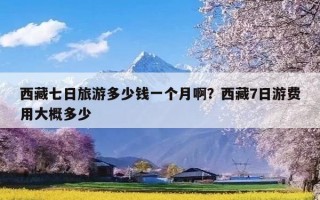 西藏七日旅游多少钱一个月啊？西藏7日游费用大概多少