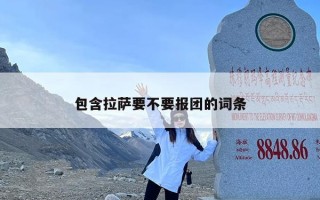 包含拉萨要不要报团的词条