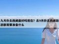 九月份去西藏最好吗现在？去9月份去西藏旅游都需要准备什么