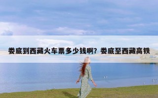 娄底到西藏火车票多少钱啊？娄底至西藏高铁