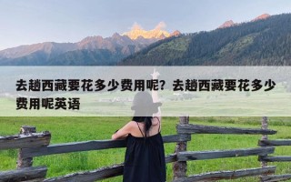 去趟西藏要花多少费用呢？去趟西藏要花多少费用呢英语