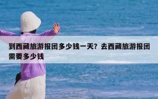 到西藏旅游报团多少钱一天？去西藏旅游报团需要多少钱