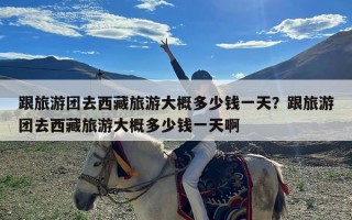 跟旅游团去西藏旅游大概多少钱一天？跟旅游团去西藏旅游大概多少钱一天啊