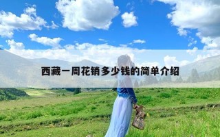 西藏一周花销多少钱的简单介绍