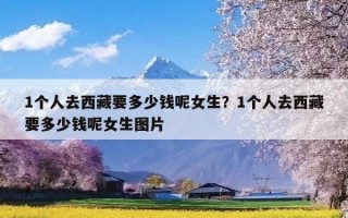 1个人去西藏要多少钱呢女生？1个人去西藏要多少钱呢女生图片