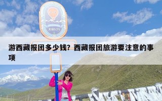 游西藏报团多少钱？西藏报团旅游要注意的事项
