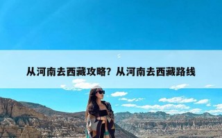 从河南去西藏攻略？从河南去西藏路线