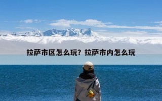 拉萨市区怎么玩？拉萨市内怎么玩
