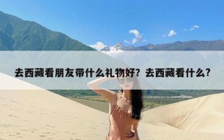 去西藏看朋友带什么礼物好？去西藏看什么?