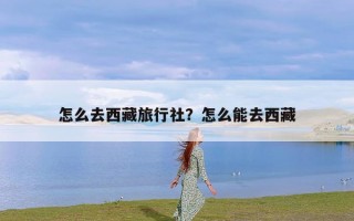 怎么去西藏旅行社？怎么能去西藏