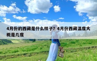 4月份的西藏是什么样子？4月份西藏温度大概是几度