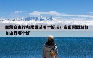 西藏自由行和跟团游哪个好玩？泰国跟团游和自由行哪个好