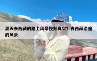夏天去西藏的路上风景视频真实？去西藏沿途的风景