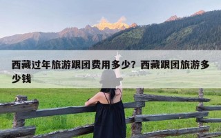 西藏过年旅游跟团费用多少？西藏跟团旅游多少钱