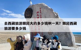 去西藏旅游跟团大约多少钱啊一天？跟团西藏旅游要多少钱