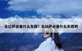 去拉萨必备什么东西？去拉萨必备什么东西啊